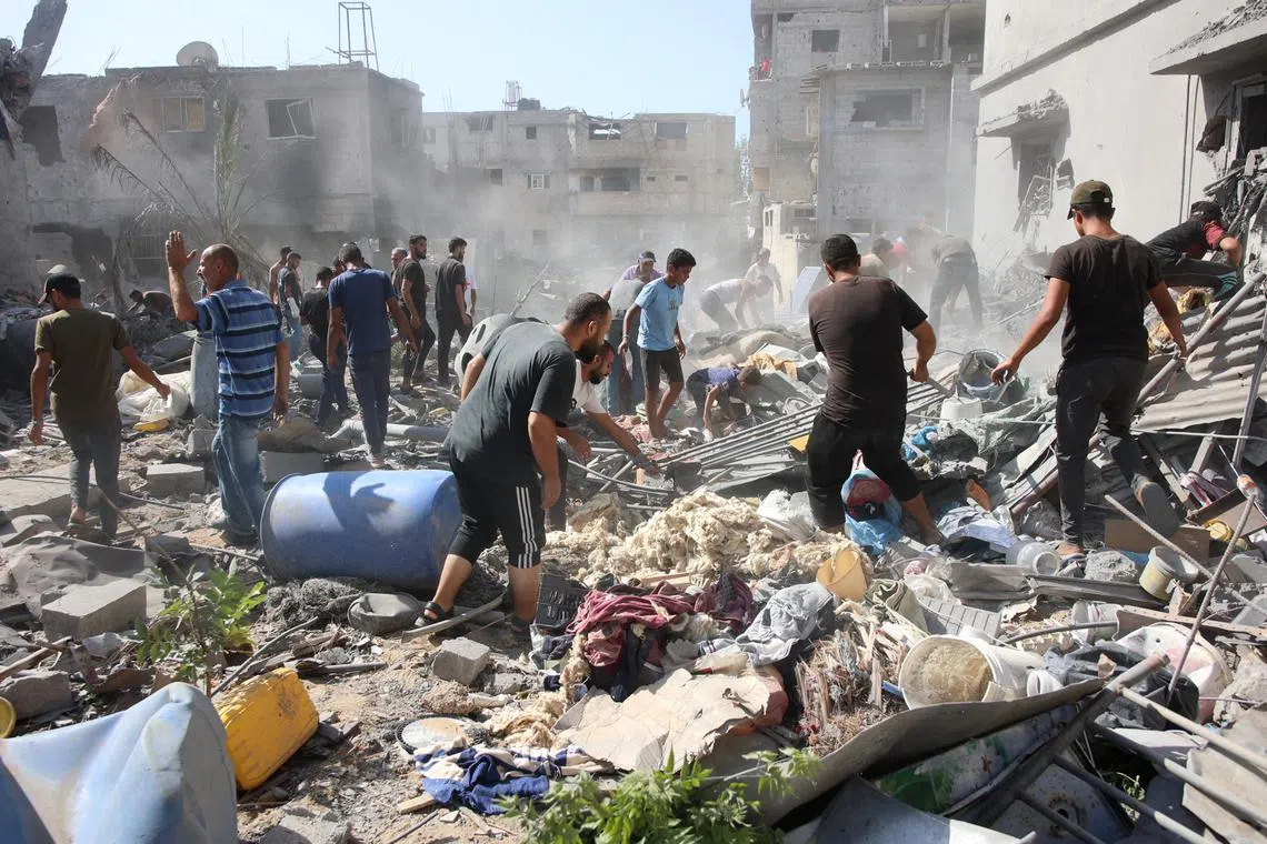 The Israeli military campaign has killed at least 41,206 people in Gaza, according to the Hamas-run territory’s health ministry.