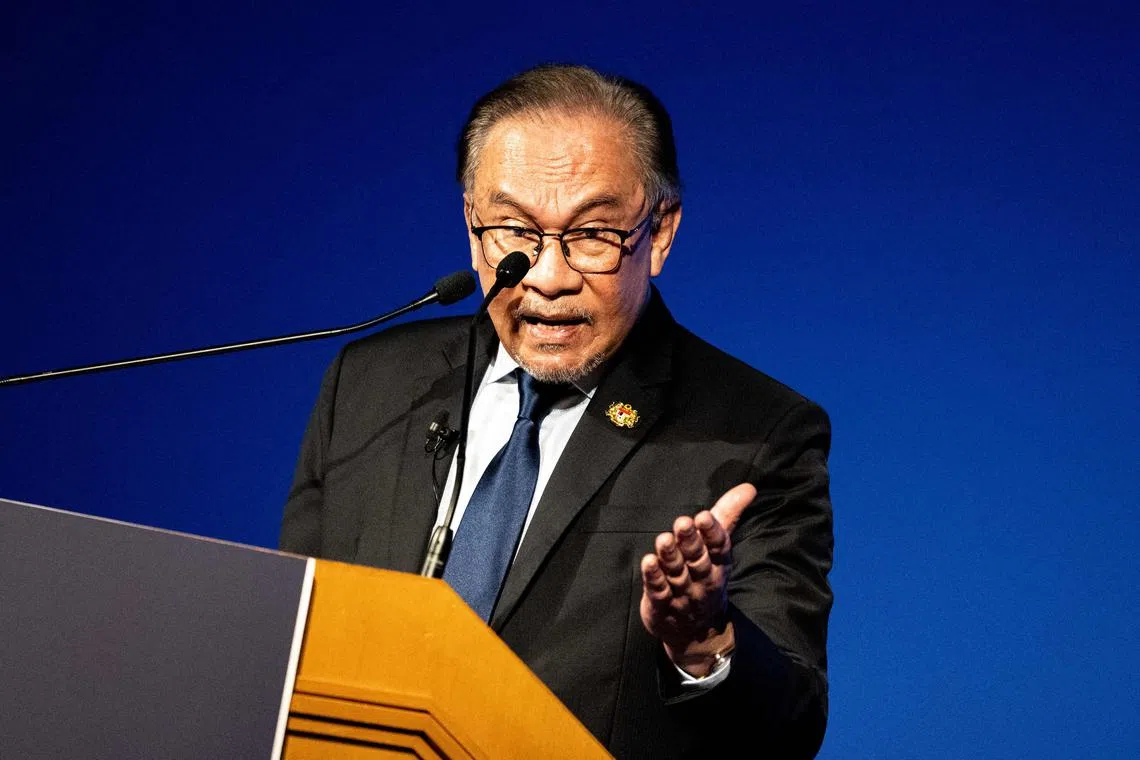Malaysian PM Anwar Ibrahim received criticism for meeting a Hamas delegation led by the group’s political leader on May 13.