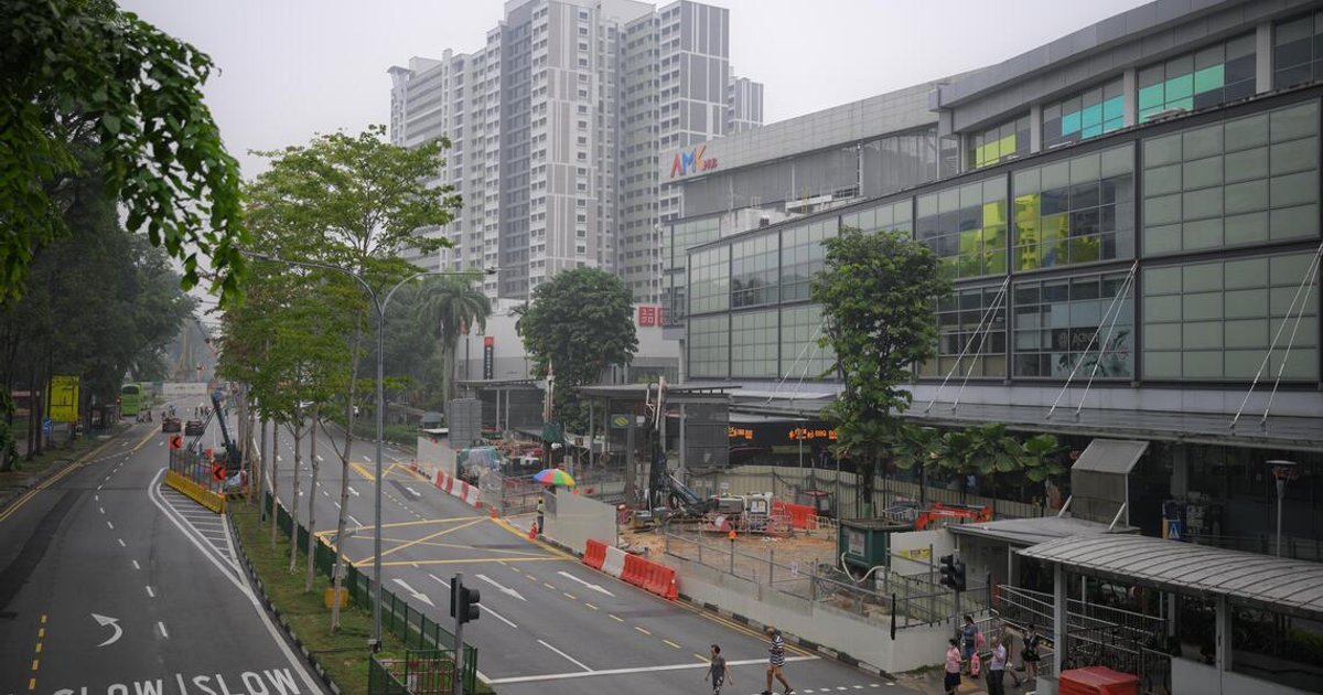 Cross Island Line works reroute AMK traffic from Nov 14 | The Straits Times