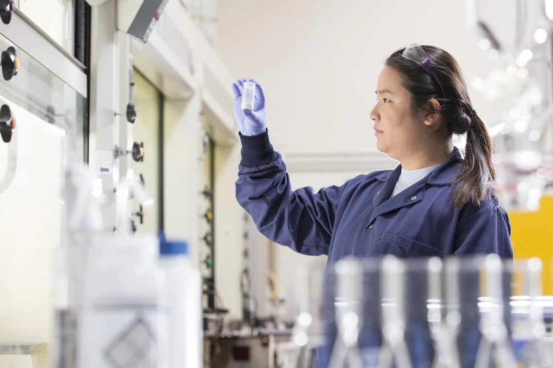 Novoloop co-founder and 2019 Rolex Awards Laureate Miranda Wang recycling plastic waste