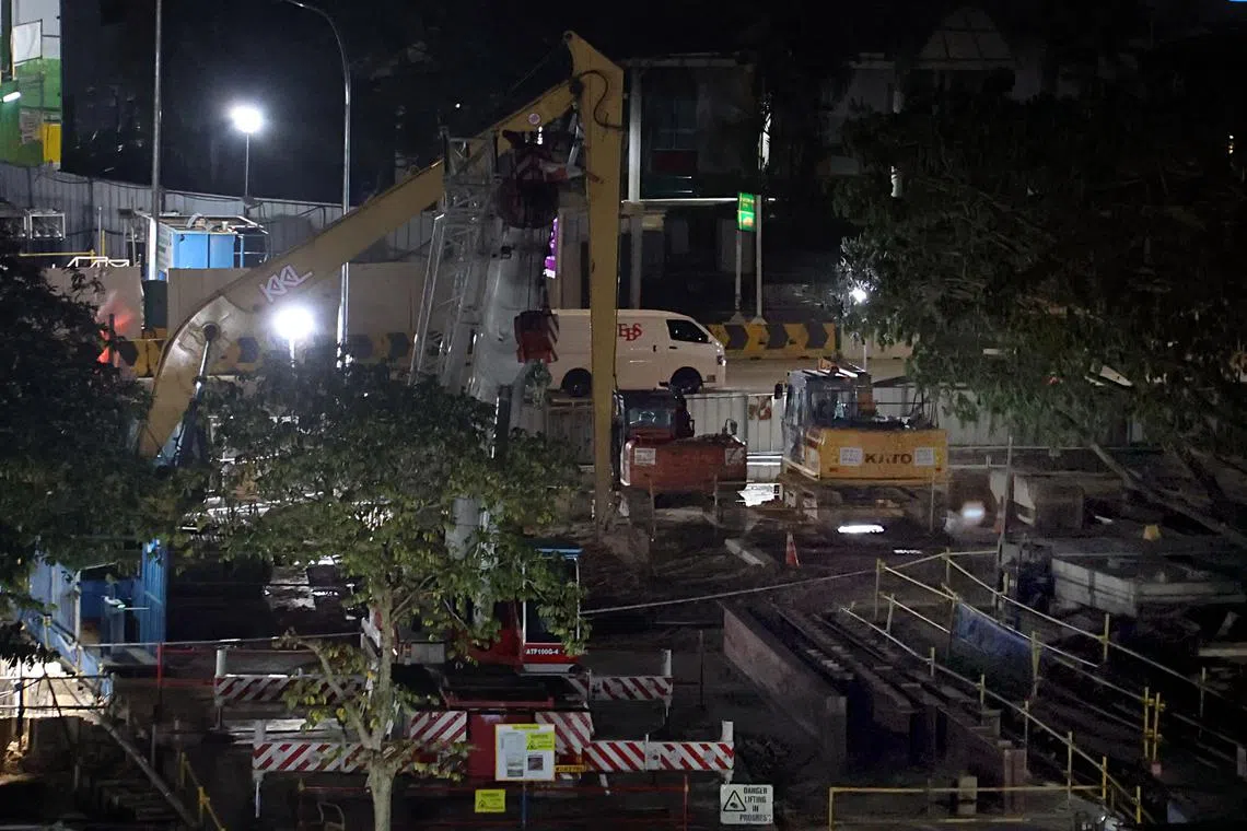 The war relic was discovered at a construction site along Ang Mo Kio Avenue 1 towards Marymount Road.