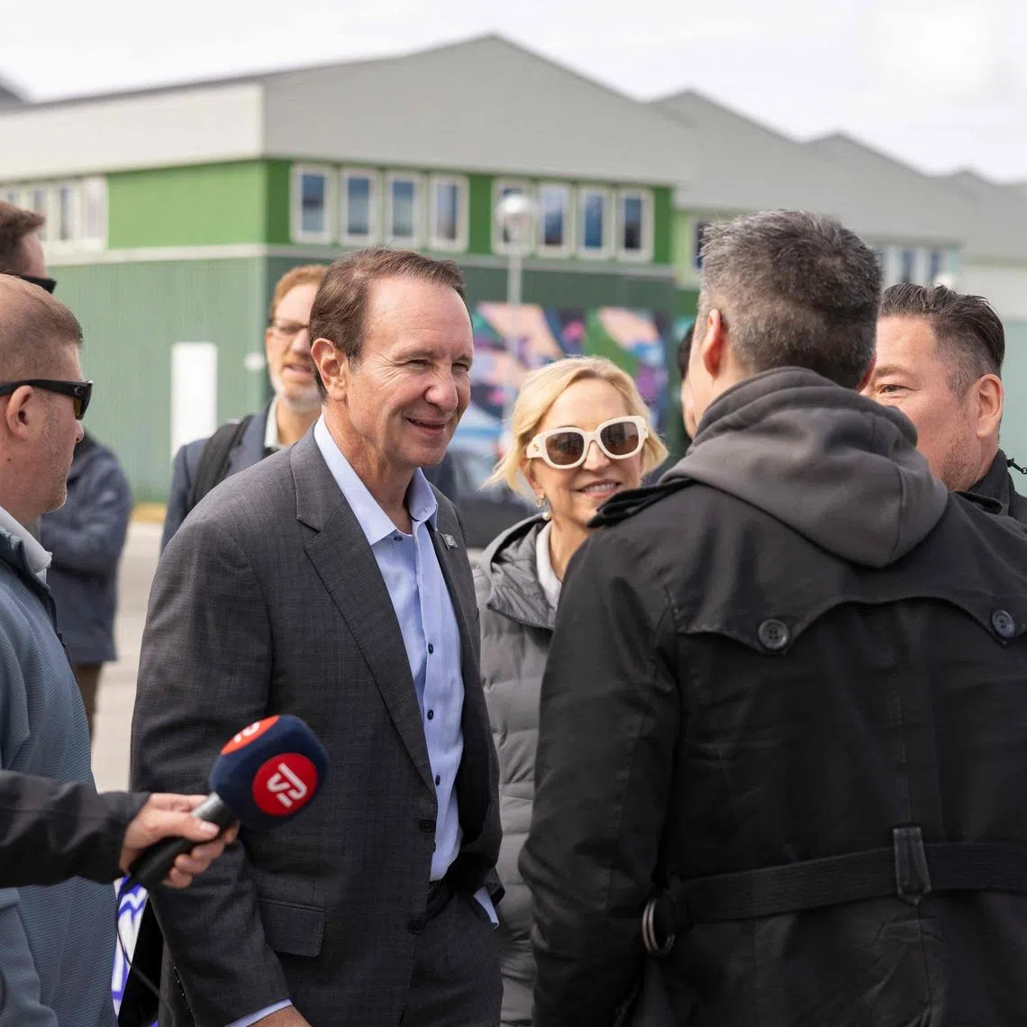 US special envoy to Greenland Jeff Landry visited the island for the first time since his appointment in December 2025.