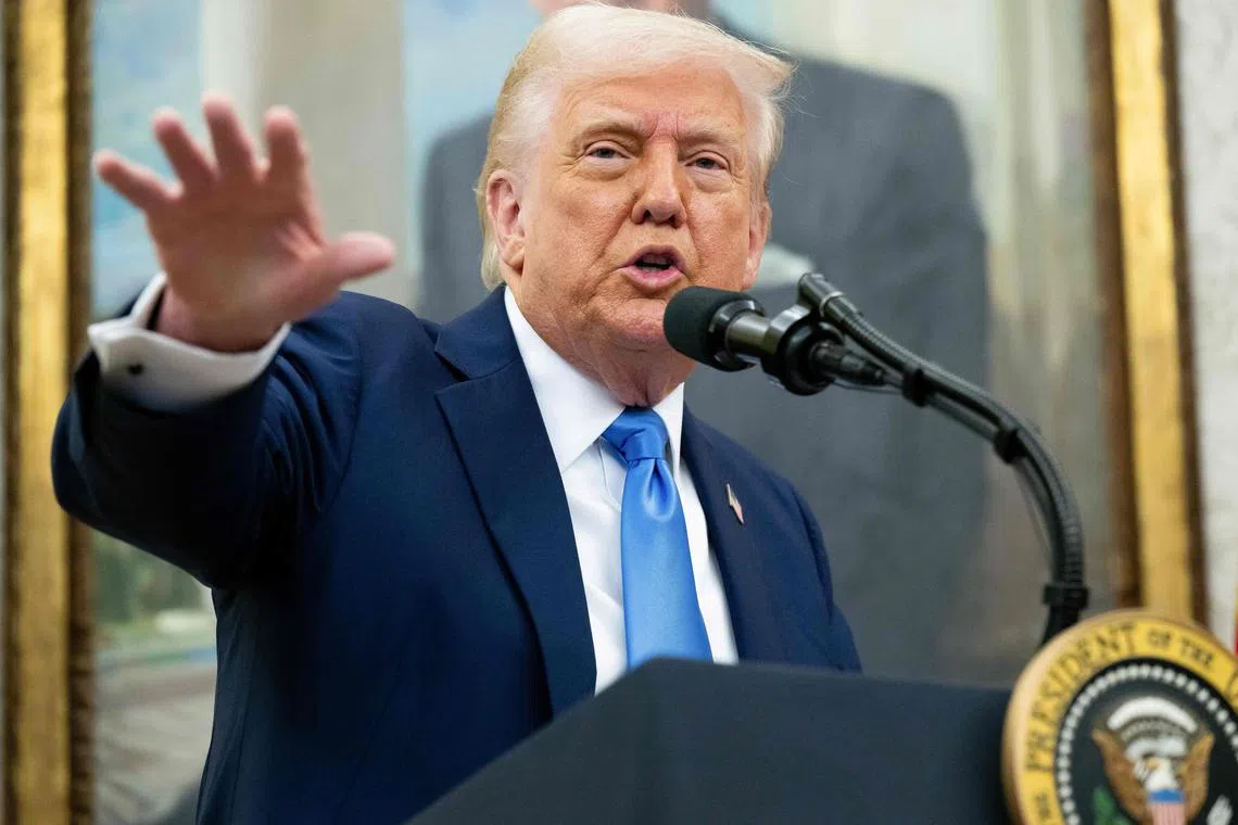 Companies outside the US which fail to comply with US President Donald Trump's diversity crackdown will face a freeze on payments.