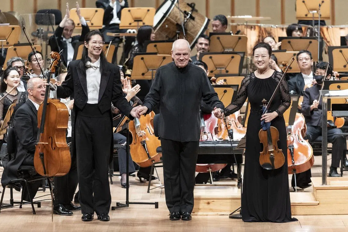 The Singapore Symphony Orchestra performed Heroic Tales Of Richard Strauss at the Esplanade Concert Hall on Thursday. 