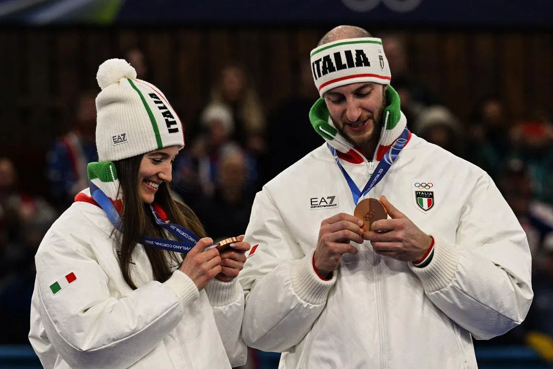Curling-Italy's Constantini dedicates mixed doubles bronze medal to ex ...