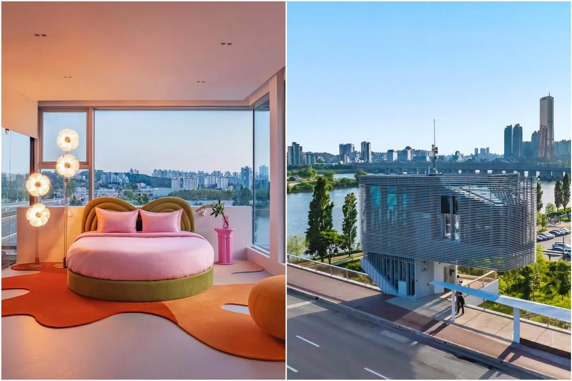 The hotel, named Sky Suite, will open for bookings on Airbnb from July 1.