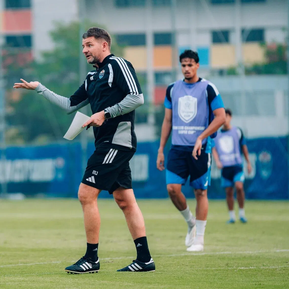 With experience winning trebles at Australia’s Central Coast Mariners and Thailand’s Buriram United, Lion City Sailors coach Mark Jackson is looking to repeat the feat in Singapore.
