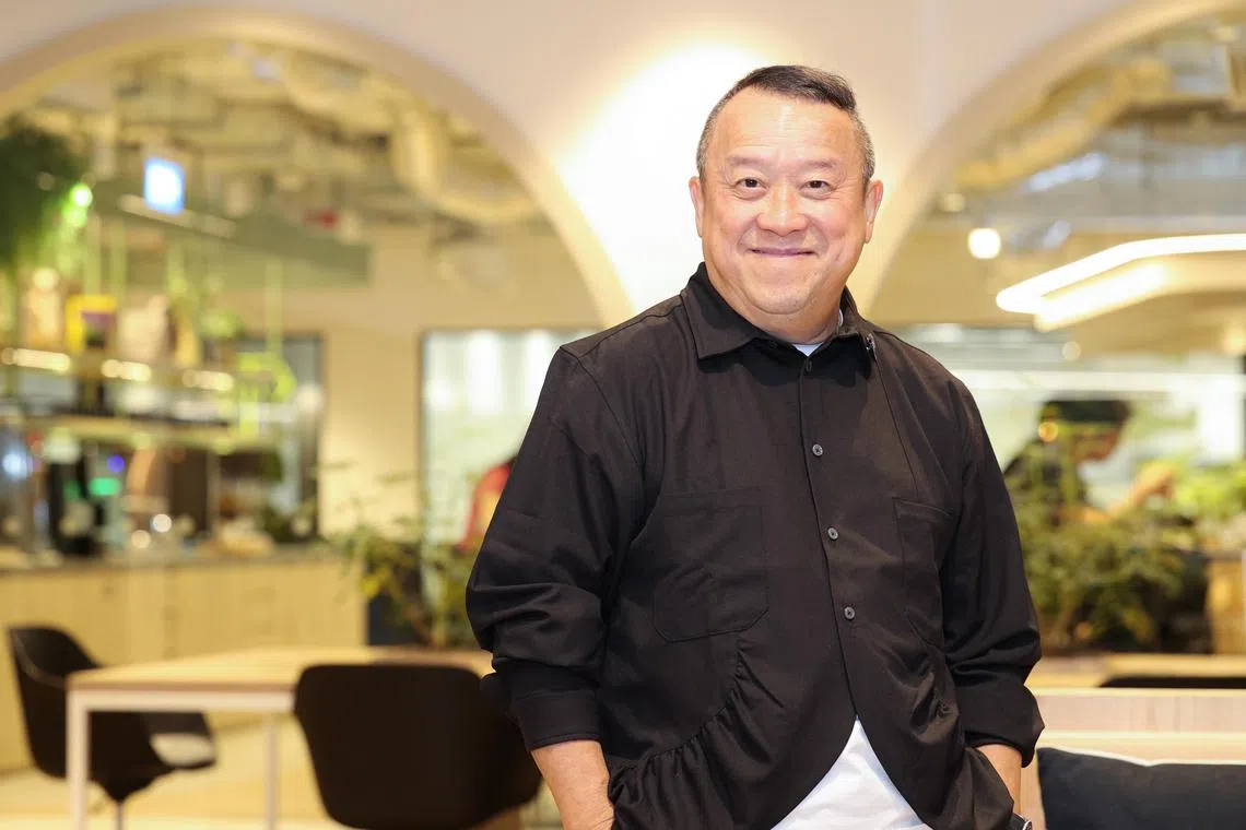 Hong Kong actor and TVB general manager Eric Tsang 