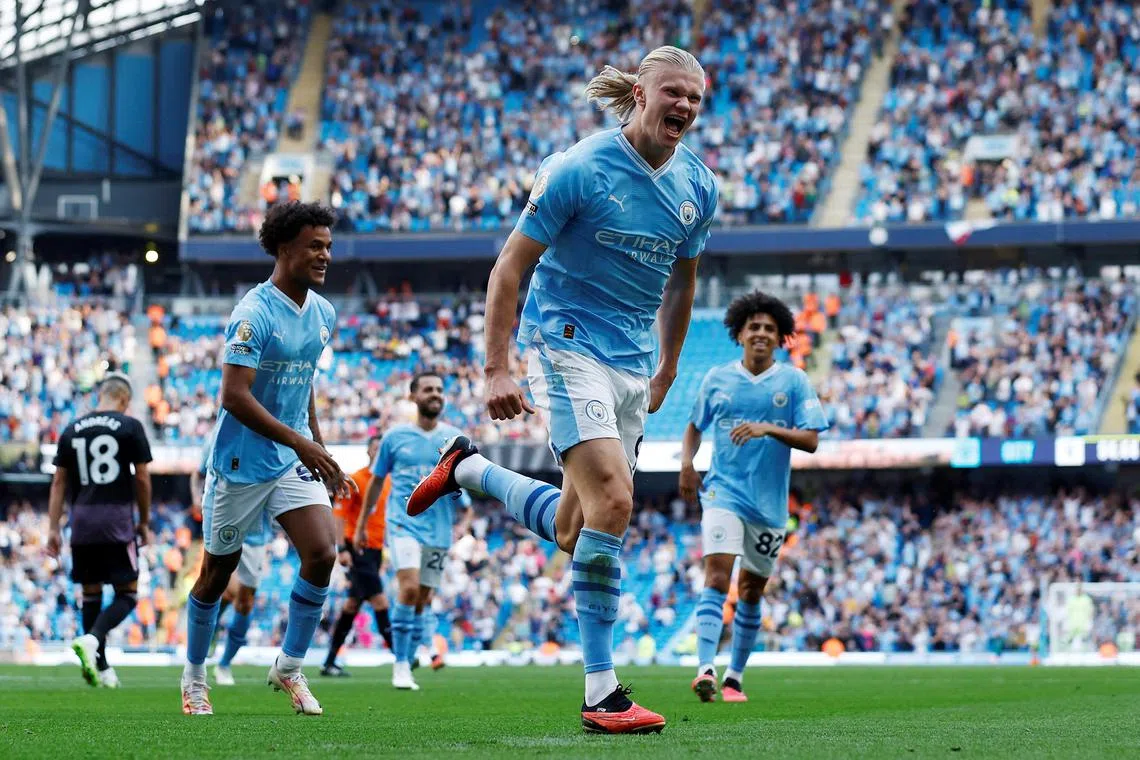 Manchester City's clinical striker Erling Haaland stole the show yet again with another predatory performance.