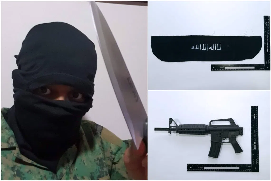 Muhammad Irfan Danyal Mohamad Nor had planned to demonstrate his support for ISIS by filming a video of himself taking the ba’iah (pledge of allegiance) while wearing his National Cadet Corps uniform, a self-made ISIS flag and headband, and carrying a toy rifle.