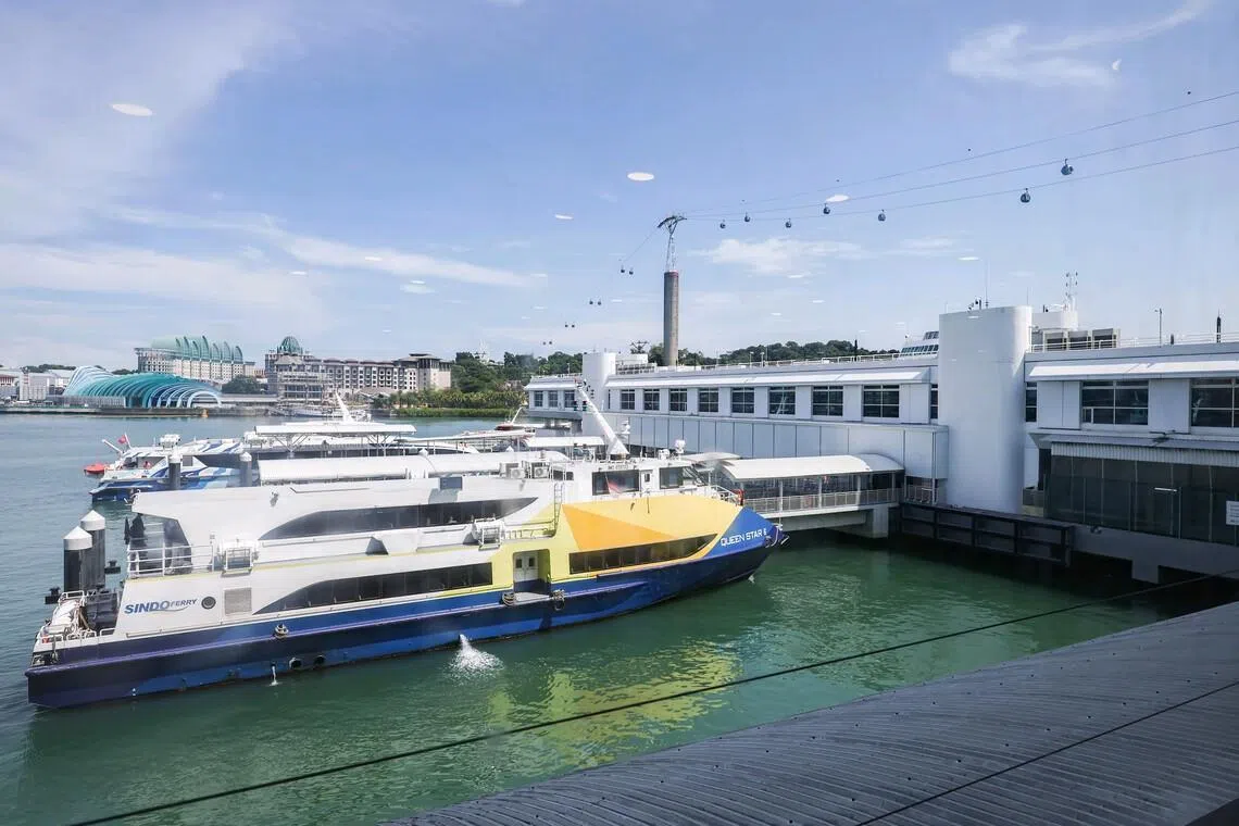 No changes will be made to ferry routes, destinations served and scheduling as a result of the move, said the Singapore Cruise Centre.