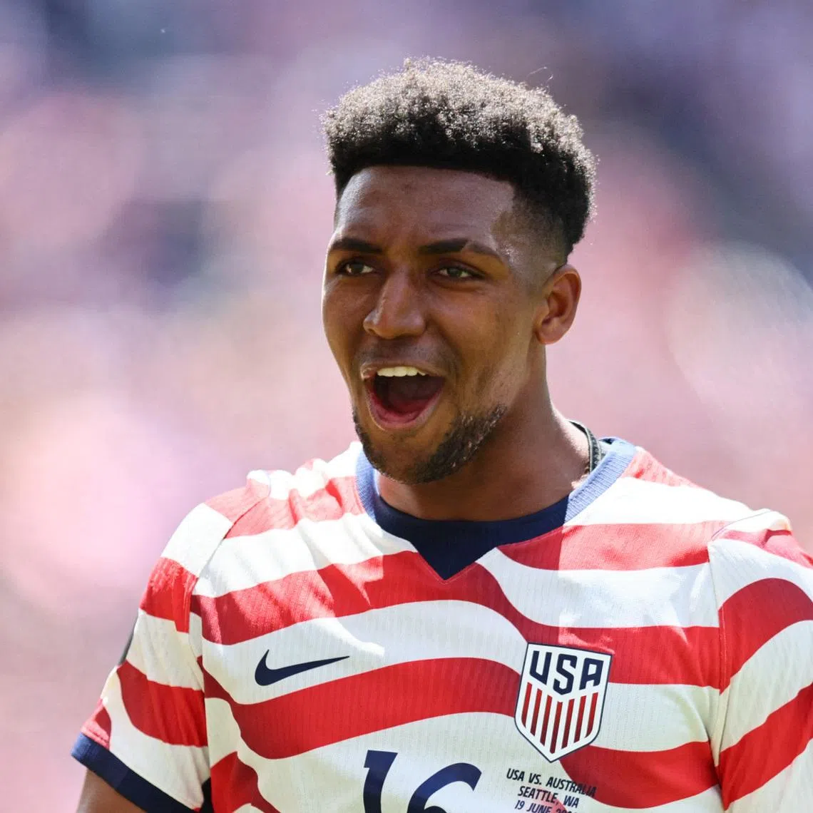 Alex Freeman scored the second goal in USA's 2-0 win over Australia on June 19.