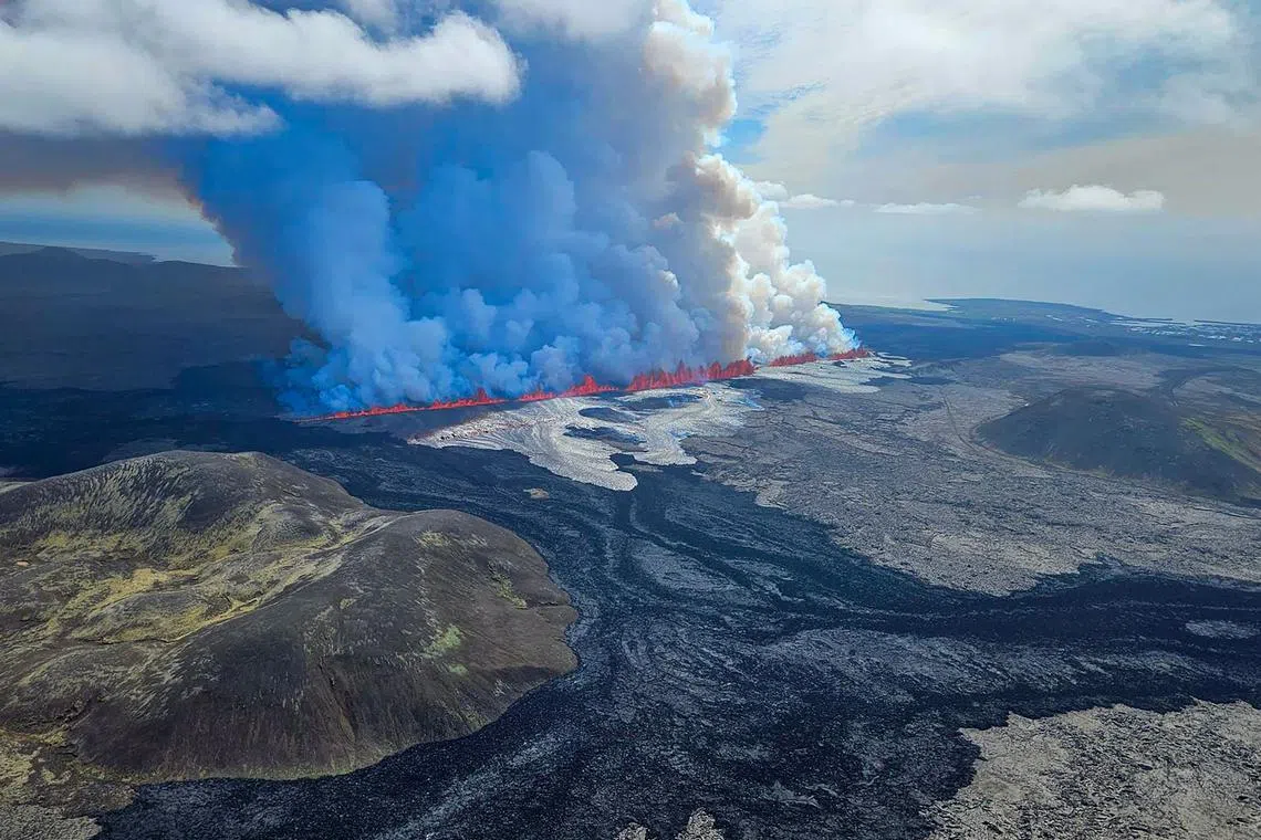 The Reykjanes peninsula had not experienced an eruption for eight centuries until a March 2021 eruption.
