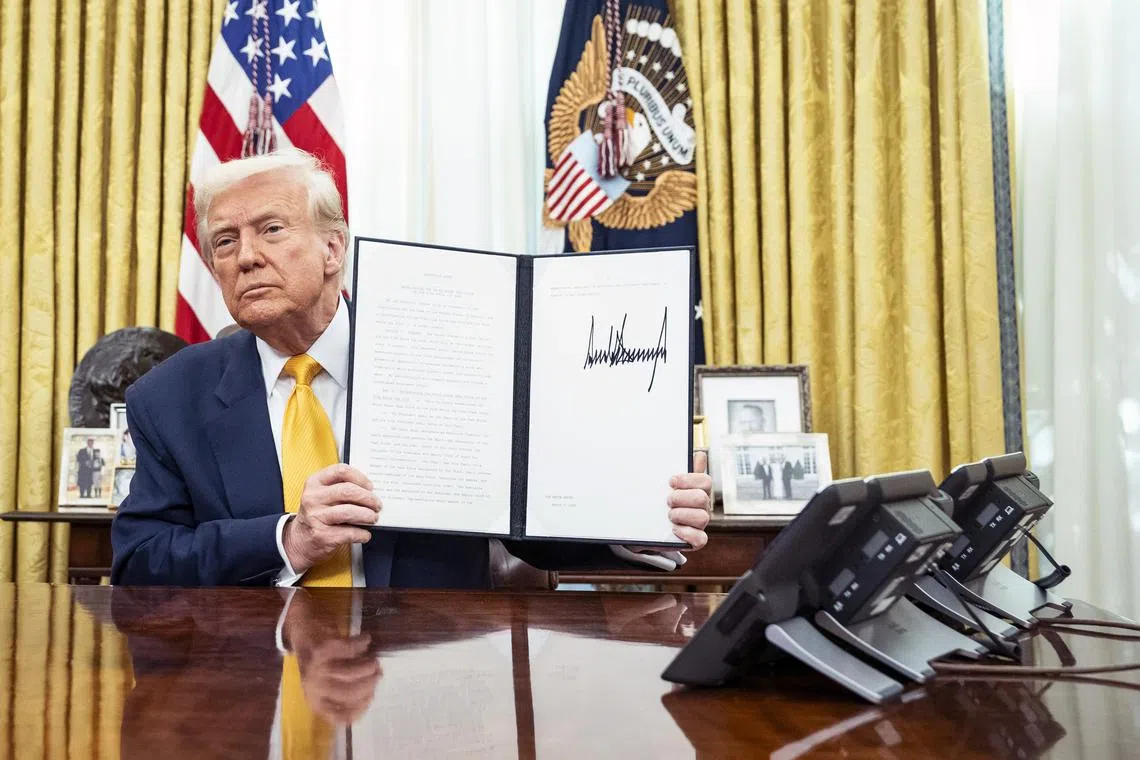 US President Donald Trump insisted his strategy was “ALREADY WORKING,” in a Truth Social post.