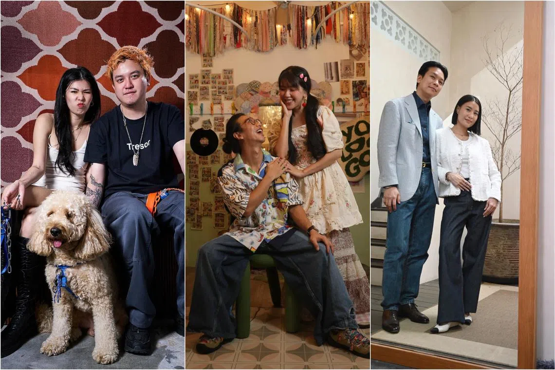 The Straits Times cosies up with three stylish Singapore couples working together in the fashion industry, on the thrills and spills of being partners in business and life.