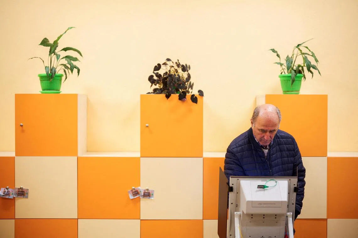 GERB leads in Bulgaria election, exit poll shows, heralding coalition ...