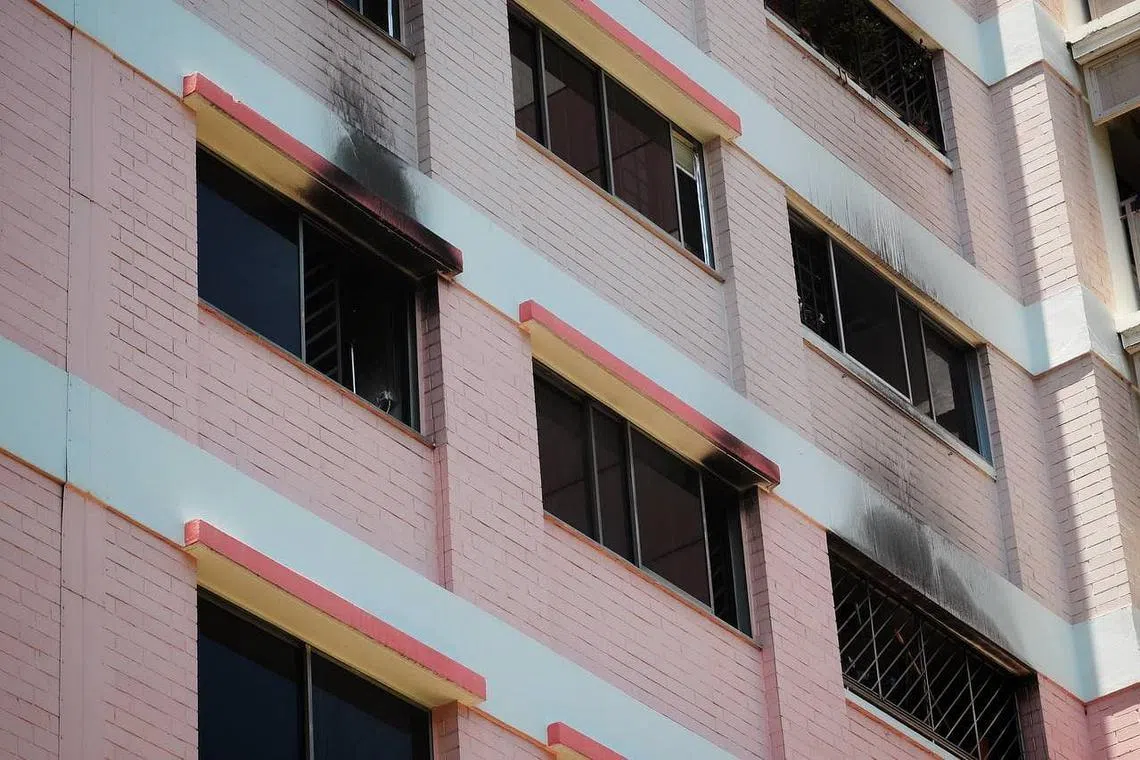 Mr Chai Chee Fong lived in a four-room flat on the fifth storey of Block 978, Jurong West Street 93 with 11 other men.