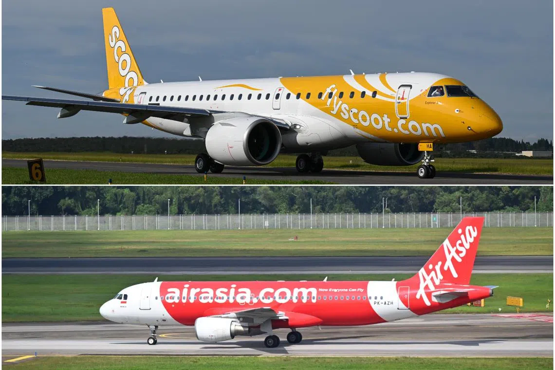 Low-cost carriers Scoot and AirAsia are offering discounted tickets from now till July 7.