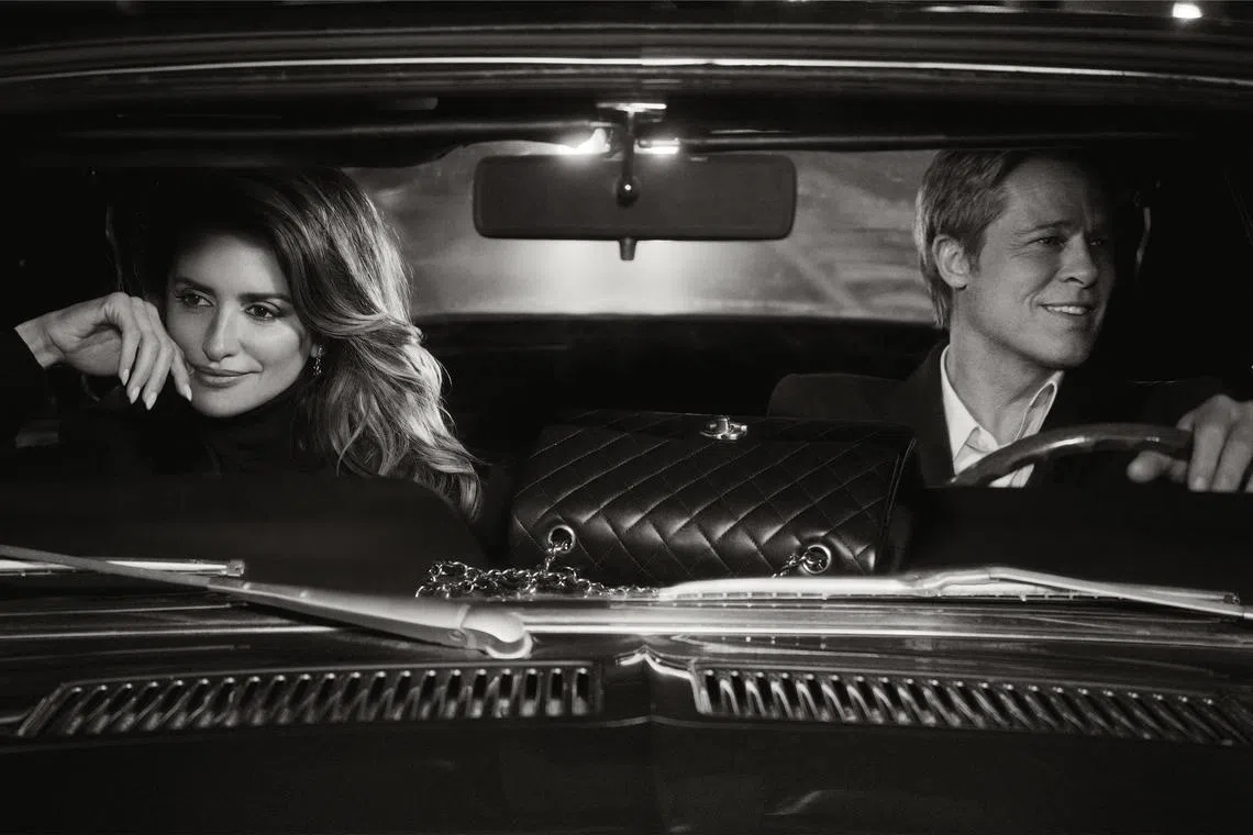 Hollywood icons Brad Pitt and Penelope Cruz star in Chanel's new campaign, which was filmed to re-highlight the icon status of the brand's classic handbag.