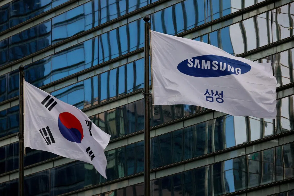 Samsung is one of the few companies that sells memory chips, offers foundry services and designs chips under the same roof.