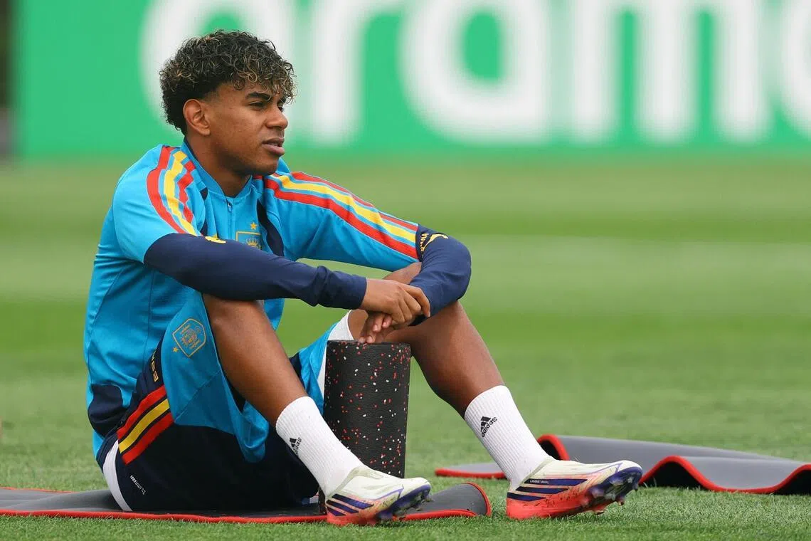 Spain’s Yamal aims to join elite club of teenage World Cup winners