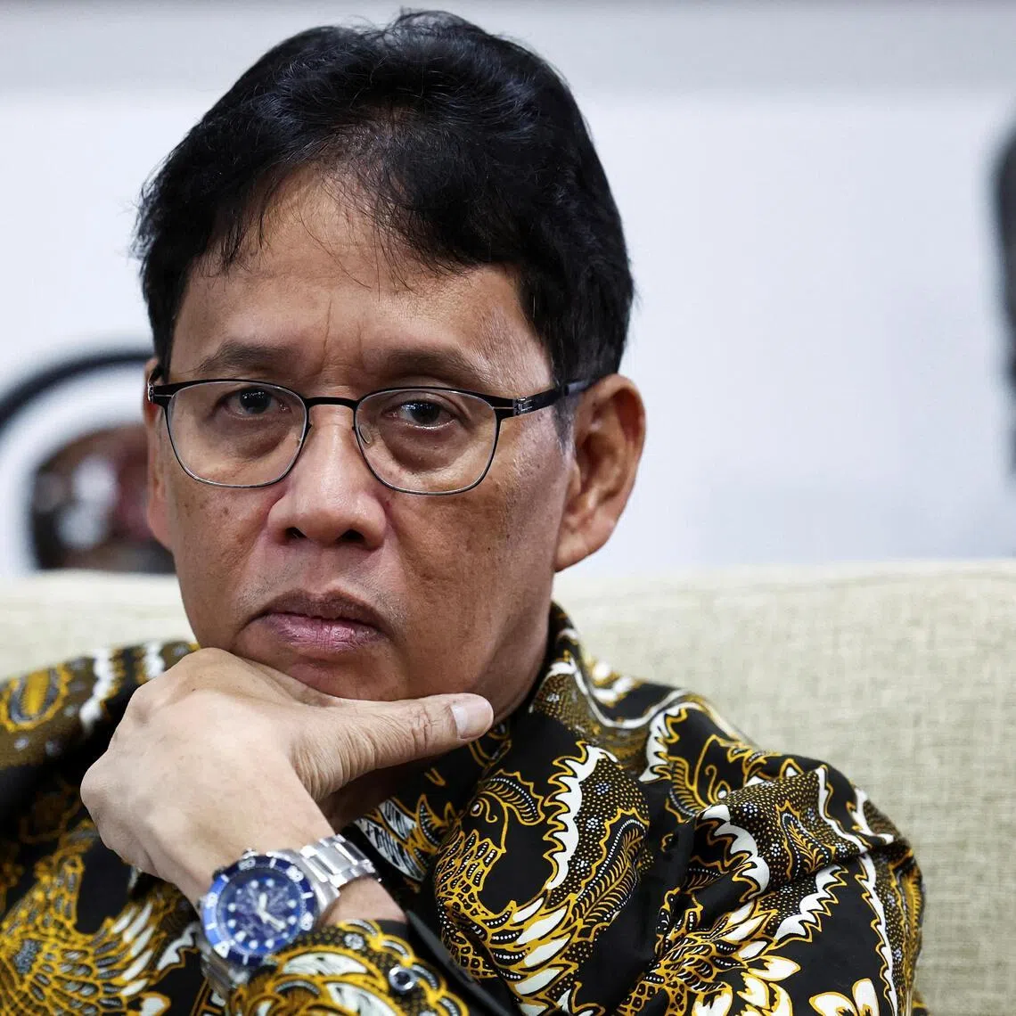 Indonesia's Finance Minister Purbaya Yudhi Sadewa looks on during an interview with Reuters in Jakarta, Indonesia, March 3, 2026. REUTERS/Willy Kurniawan