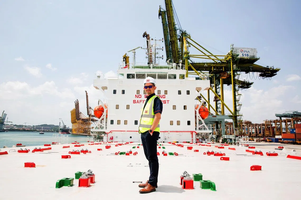 Mr Bani Mulia, group chief executive of Singapore-listed Samudera Shipping Line