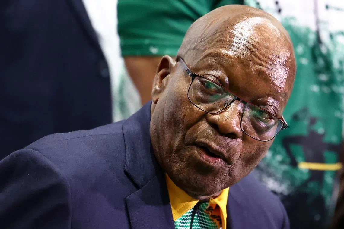 South Africa's former President Jacob Zuma's MK party 