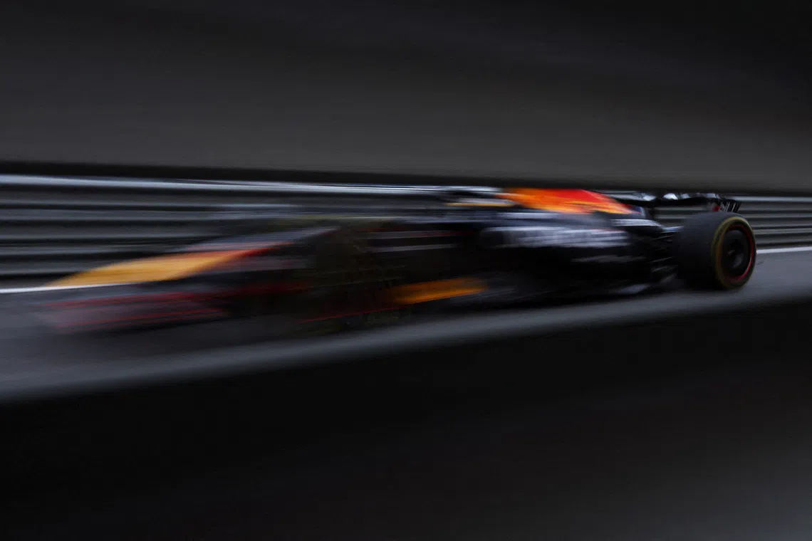 Red Bull's Max Verstappen ahead of the race at the Sao Paulo Grand Prix held in the Autodromo Jose Carlos Pace, Sao Paulo, Brazil, on Nov 9, 2025.