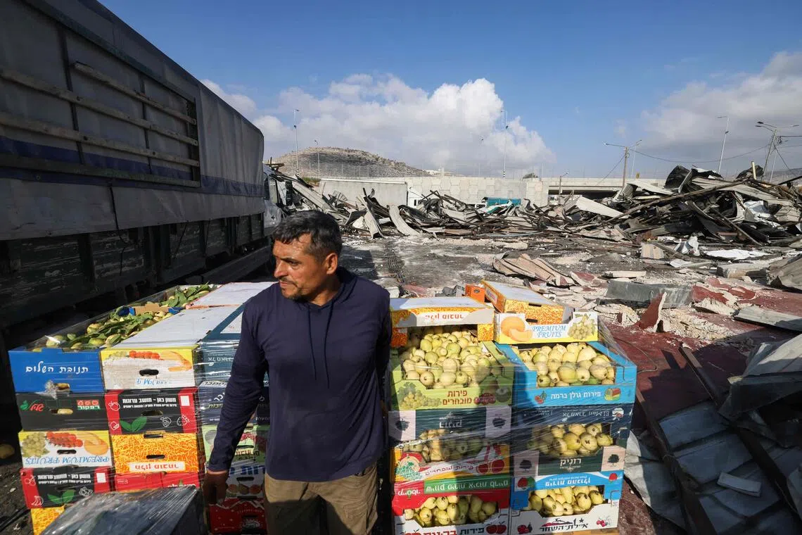 Transport corridors used by business have been fragmented by a network of Israeli settlements.