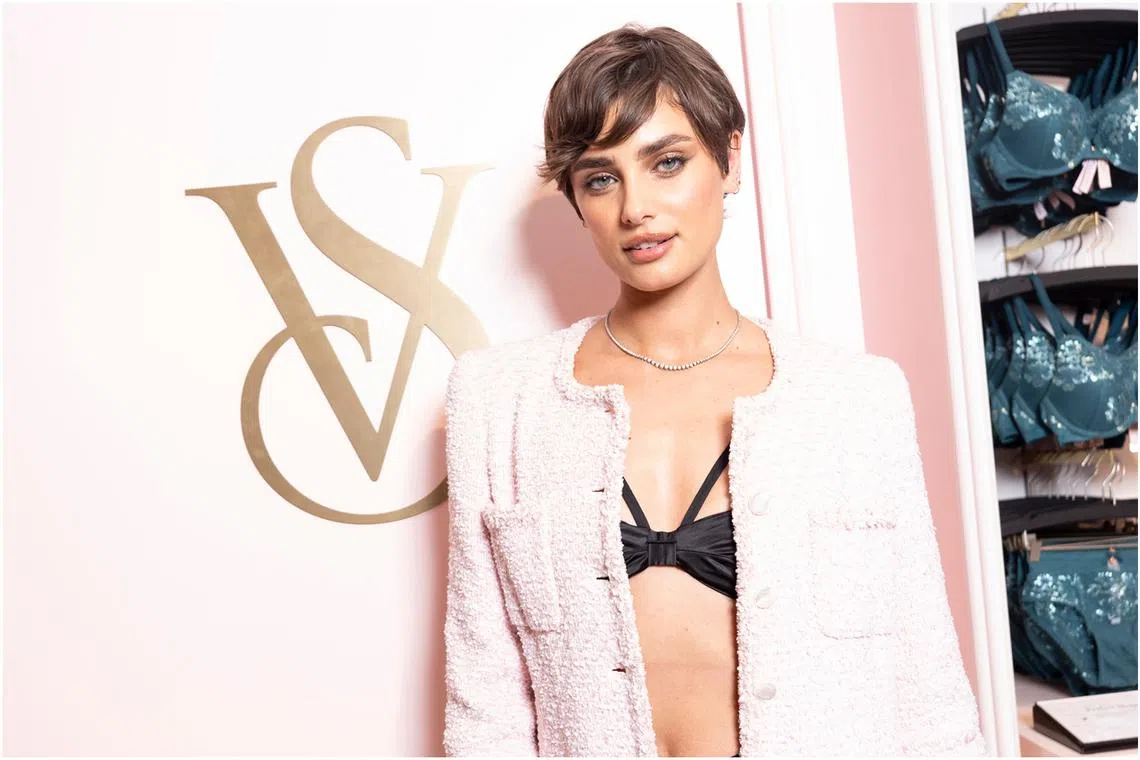 Taylor Hill was one of the youngest models at Victoria's Secret to appear on the runway.