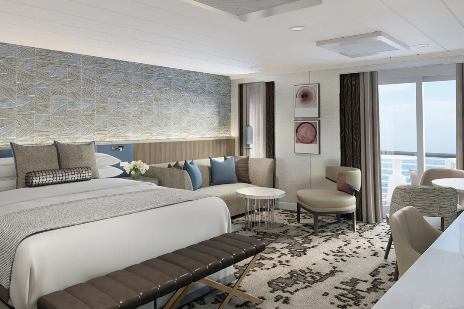 oceania sonata cruise private balcony penthouse deluxe suites