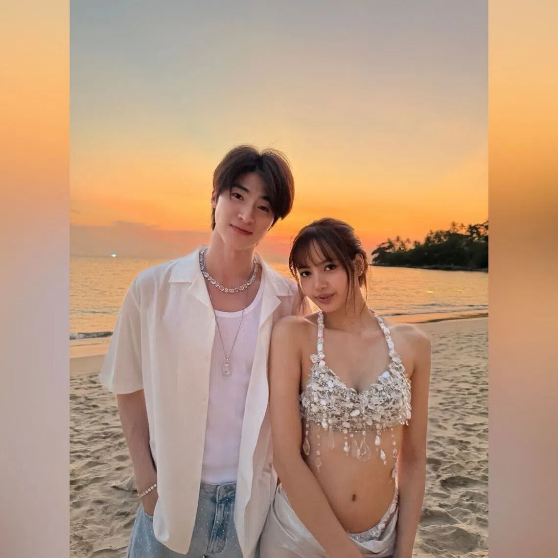 Pongtiwat celebrated Lisa’s birthday on social media in April, with caption “Cheers to you, rockstar!”.