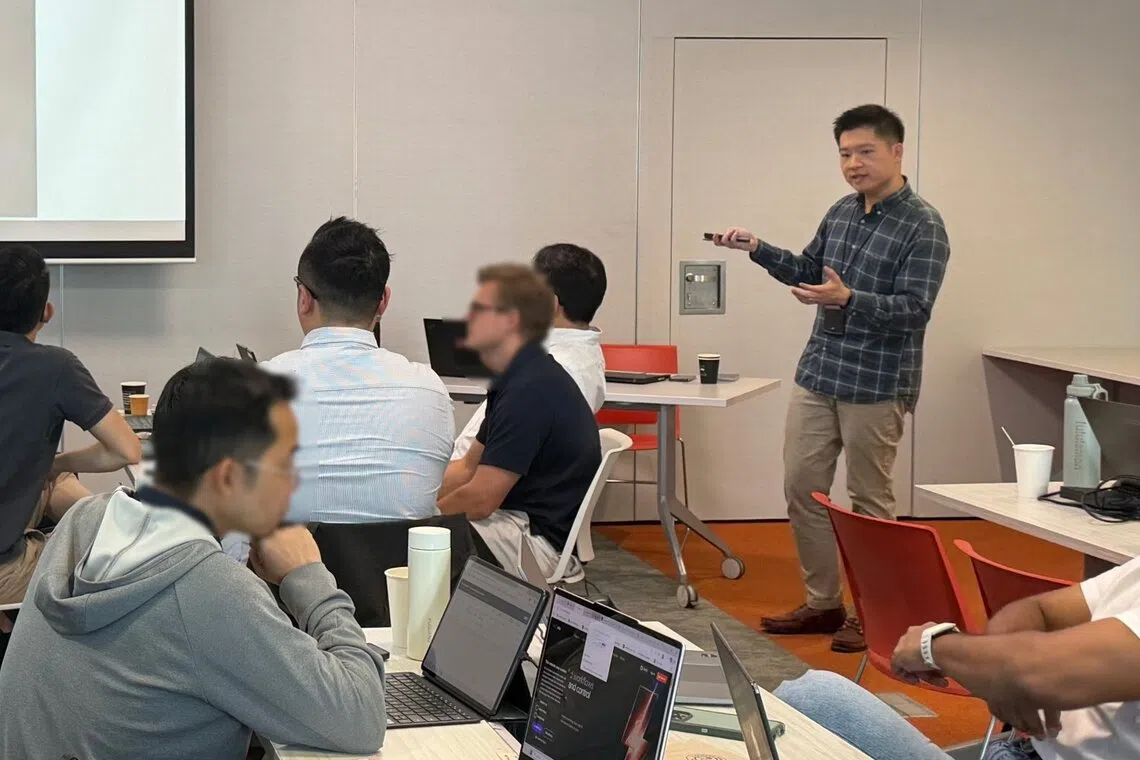 woo jia jian tech career training others at pwc in generative ai tools after transitioning from rail engineering job