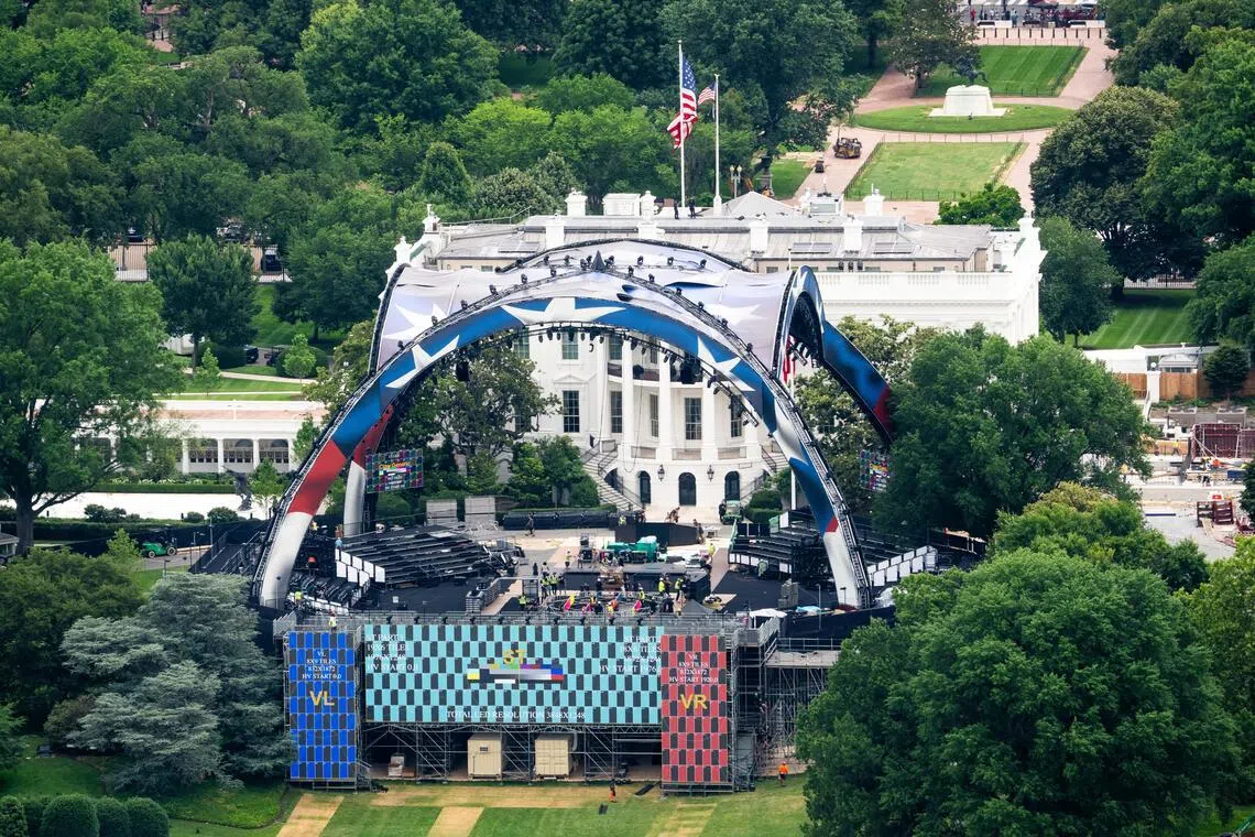 The unprecedented “UFC Freedom 250“ event will see 14 Ultimate Fighting Championship stars beat each other to a pulp in a giant arena called The Claw.