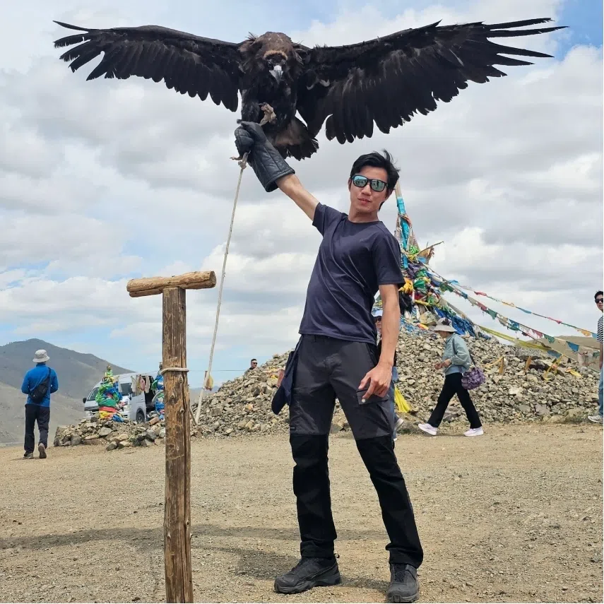 Nicholas Chua, 25, made the journey home from Scotland over a 46-day rail journey from May to July, crossing destinations like Mongolia and Russia.