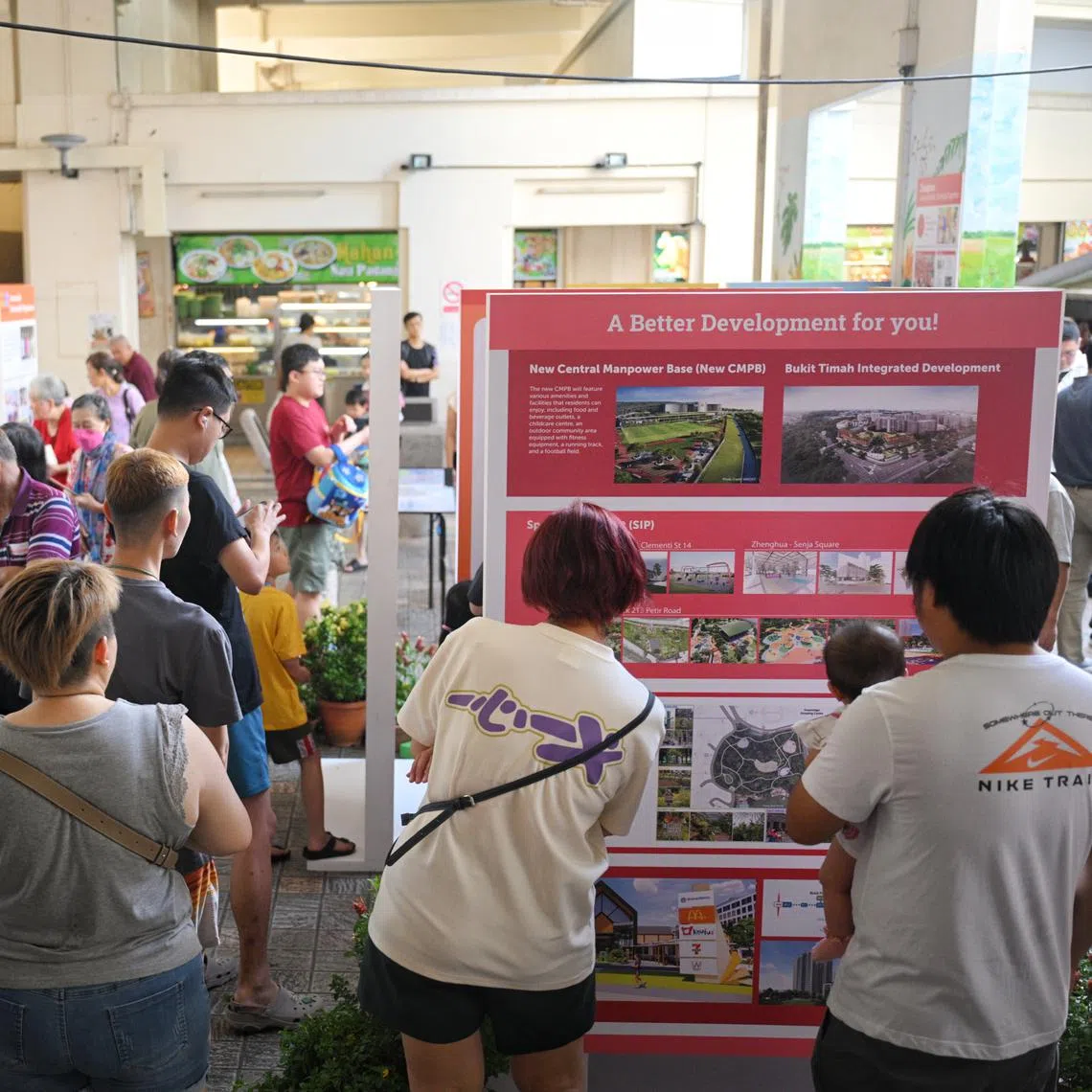 The Holland-Bukit Panjang Town Council announced its plans for the next five years on April 5 via an exhibition.
