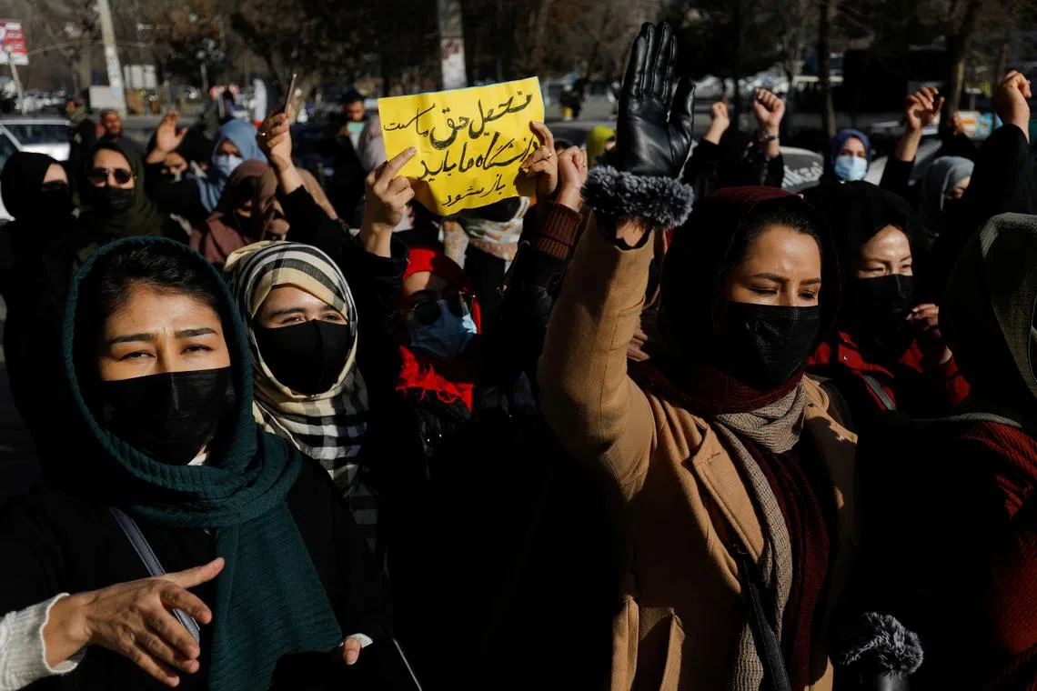 The order is the latest assault on women’s rights in Afghanistan.