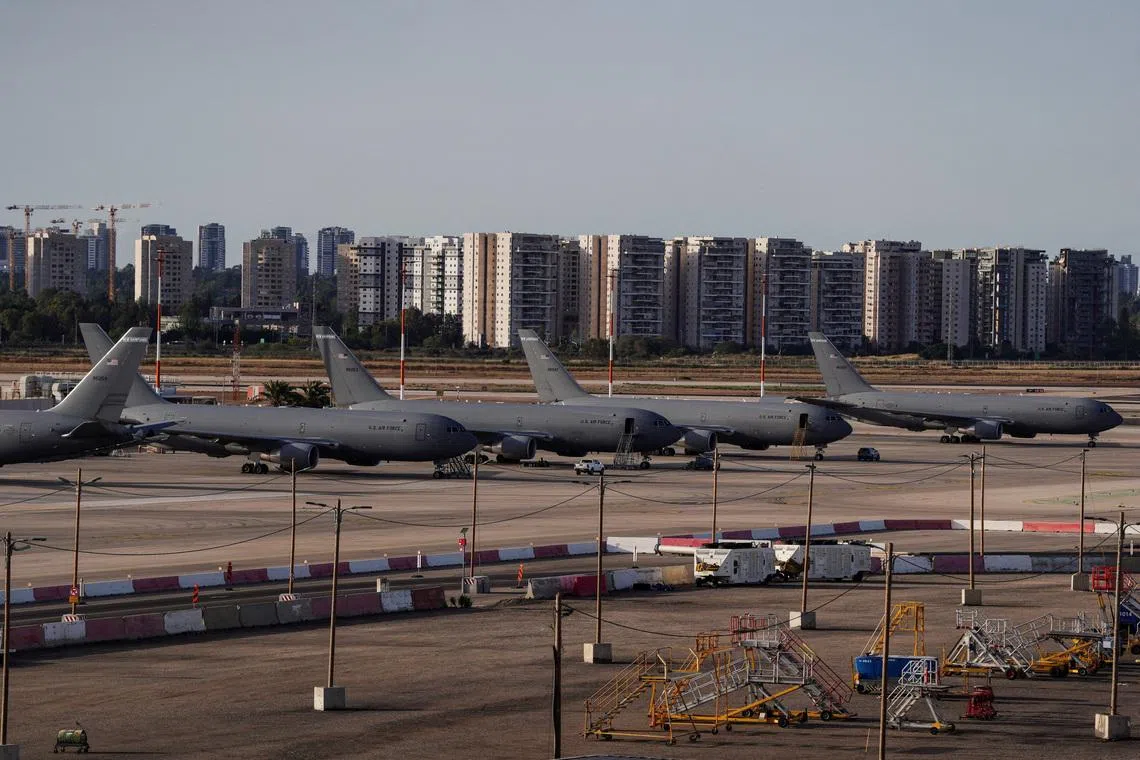 Israel to receive more US refuelling planes as Iran attacks intensify, say Israeli officials