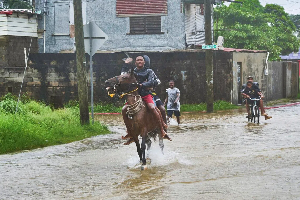 Belize City, October 19, 2024. REUTERS/Jose A. Sanchez