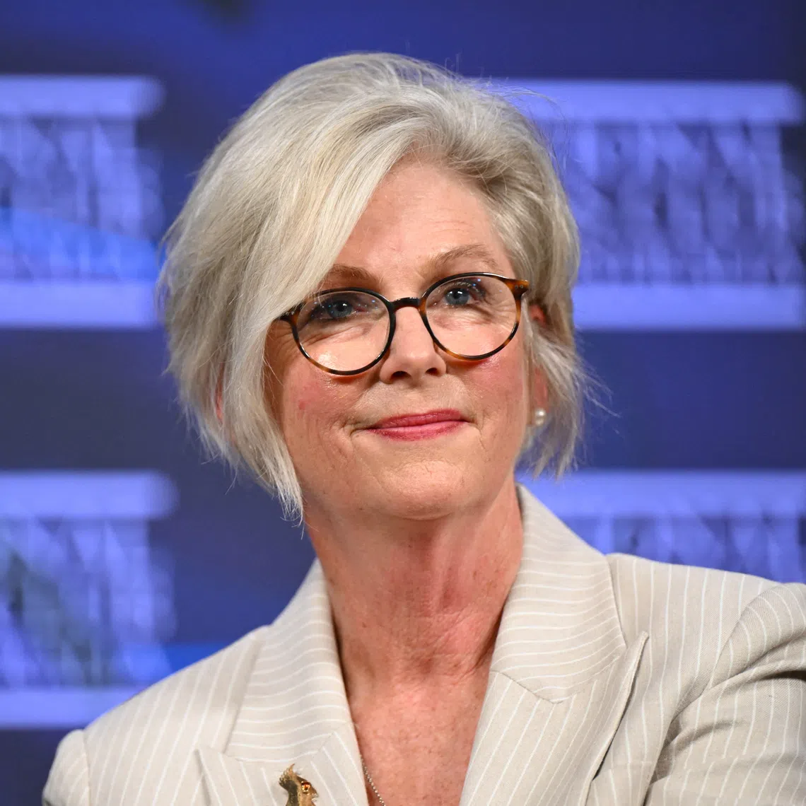 Australian independent lawmaker Helen Haines was hit outside her office in Wangaratta, just over 200km north-west of Melbourne, the police said.