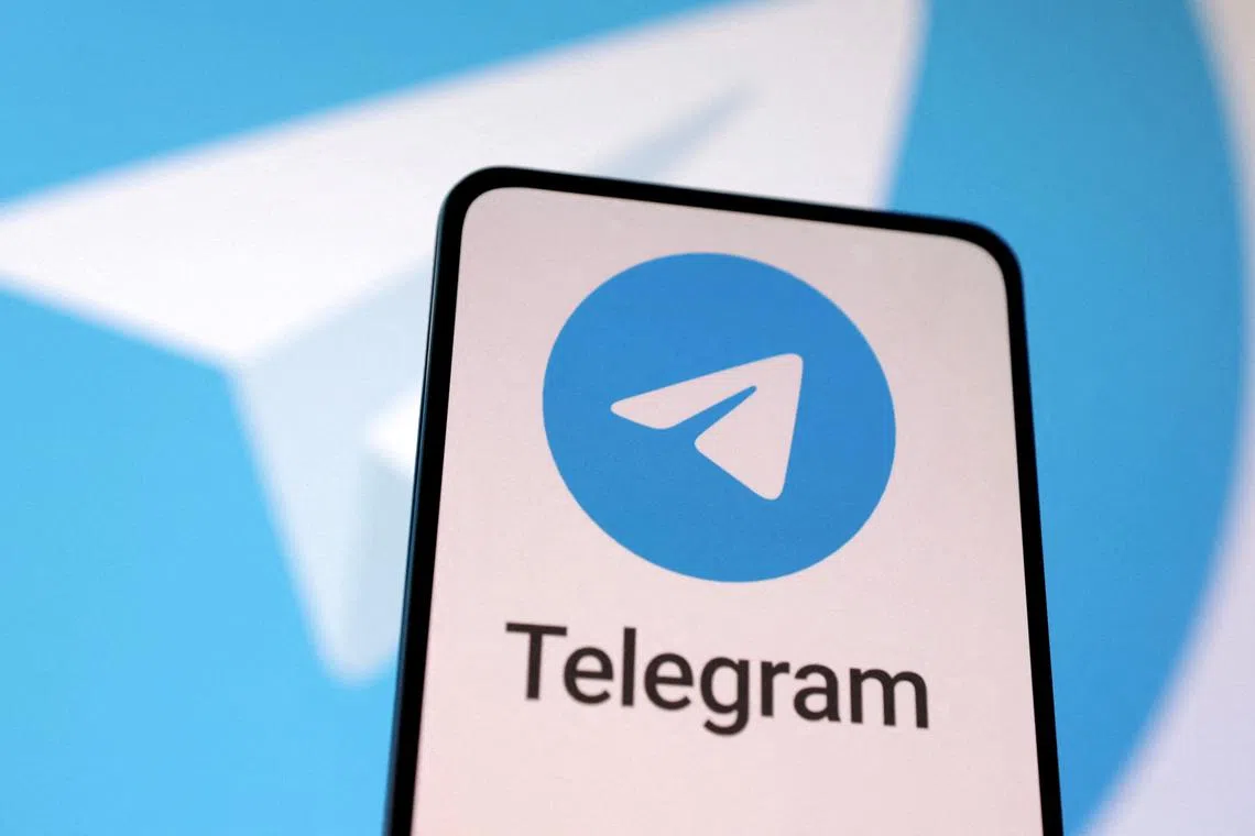 FILE PHOTO: Telegram app logo is seen in this illustration taken, August 27, 2024. REUTERS/Dado Ruvic/Illustration/File Photo