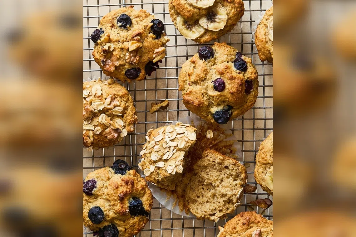 These easy yogurt muffins, made in a food processor, are a Sunday morning favourite for chef Clare de Boer of Stissing House in New York.