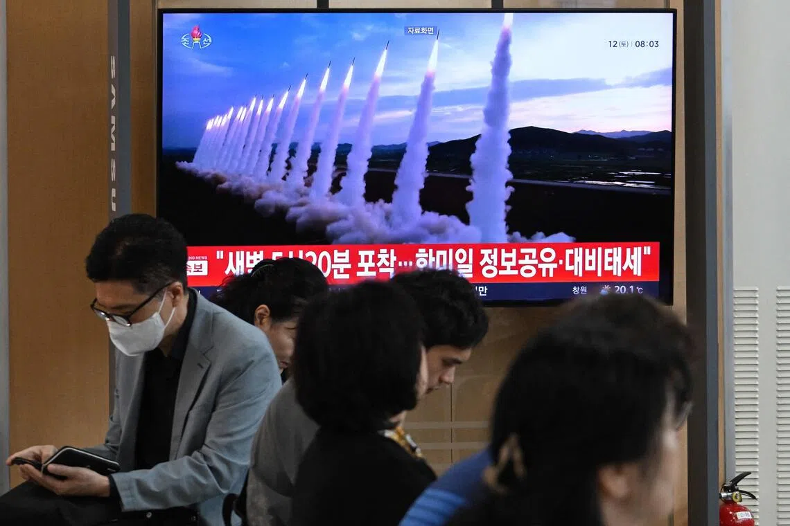 North Korea Tests Missiles, Drones in Live-Fire Drill