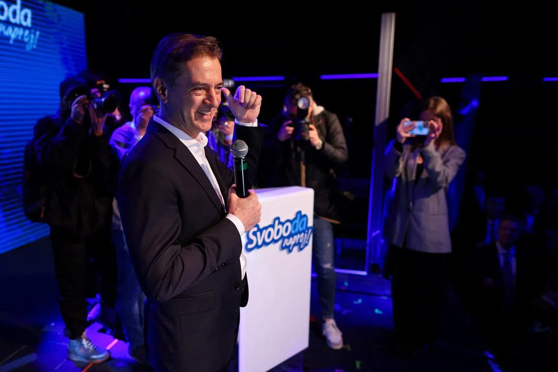 Slovenia's PM launches coalition talks after cliffhanger election