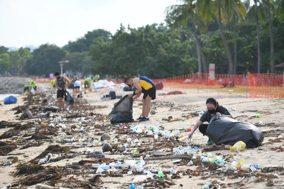 Singapore’s battle against marine trash is a joint effort helmed by both volunteers and the authorities.
