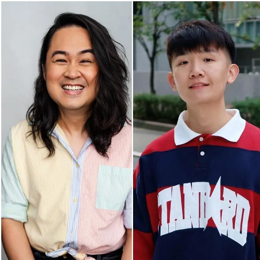 Campus Superstar winners (from left) Cheeyang Ng, Shawn Tok, Jarod Lee and Bonnie Loo.
