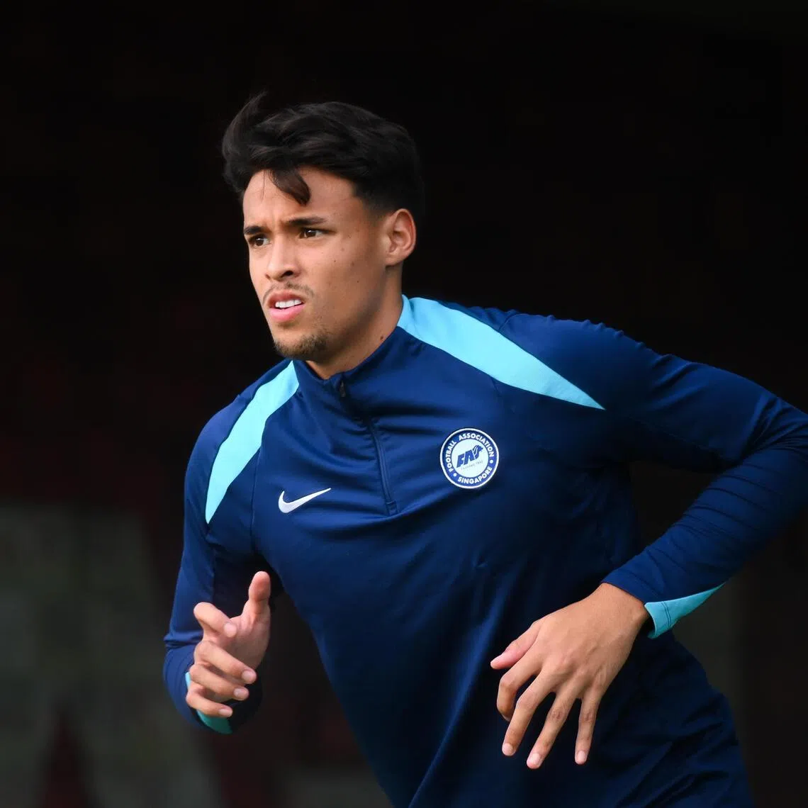 Lions forward Ilhan Fandi says he will keep his moustache and stubble as long as he plays well.