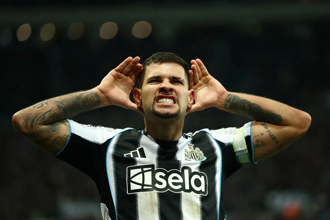 Bruna Guimaraes, who joined Newcastle in January 2022, has made 195 appearances in all competitions and scored 31 goals for the Premier League club.