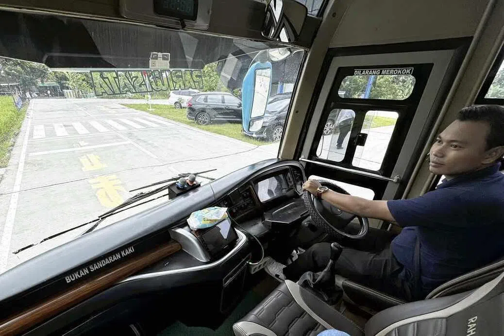 Japanese-style bus driver training in Java: Japan turns to Indonesians amid worker shortage